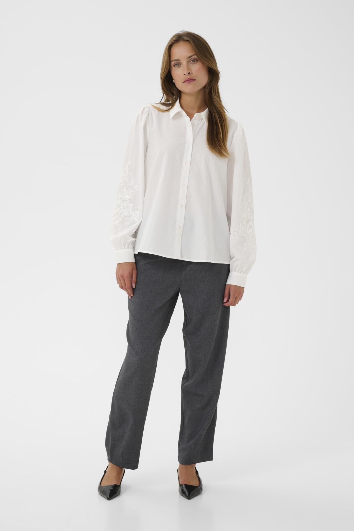 KAvicky Shirt Chalk - 110602 - 10510838