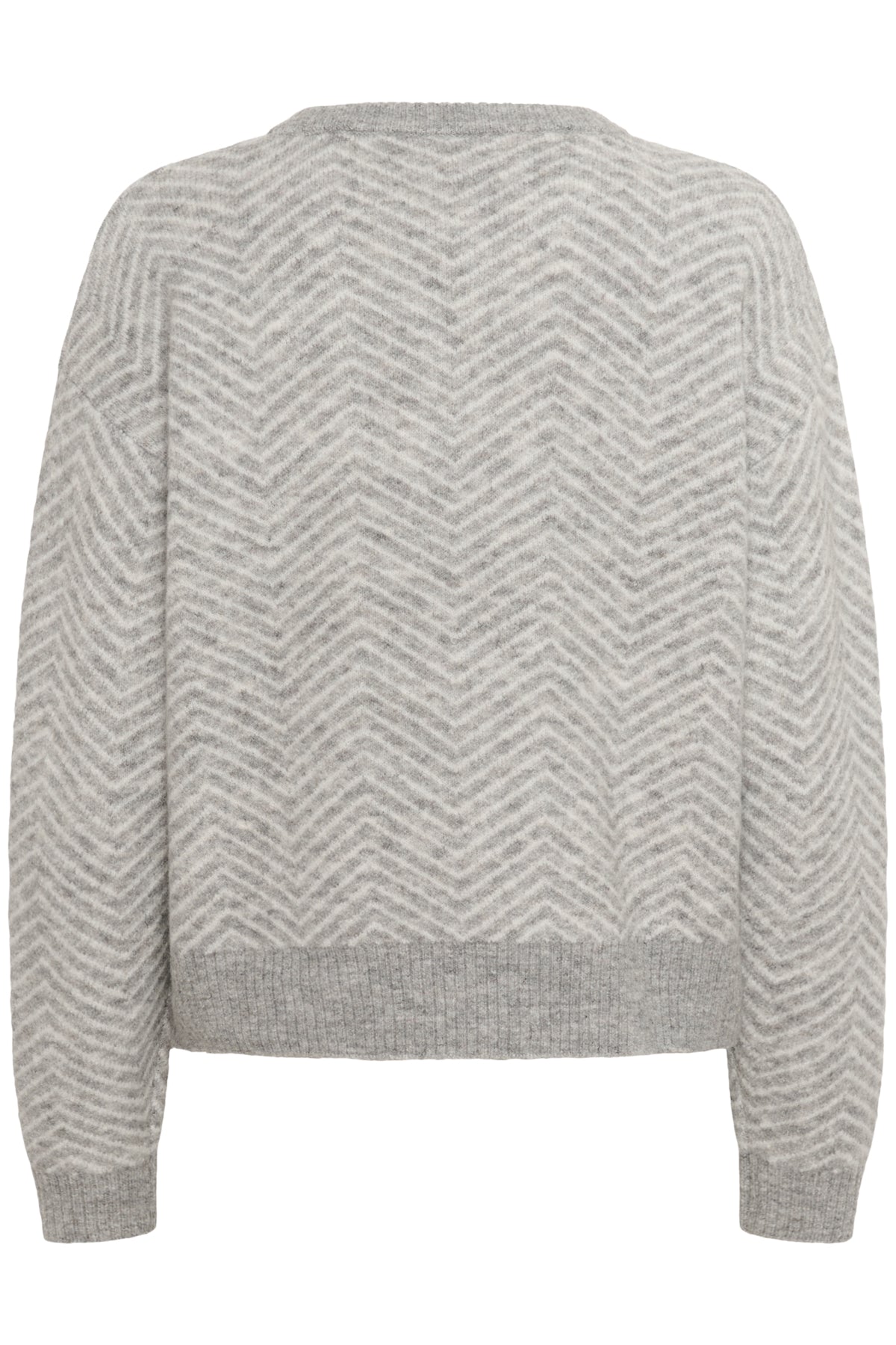 KAbitzy Pullover Grey M./Chalk zig zag - 108547 - 10510840