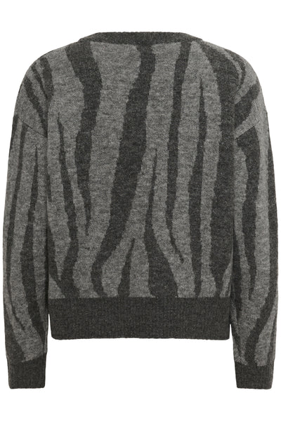 KAbitzy Pullover Grey m / Dark grey m animal - - 10510840 Thumbnail