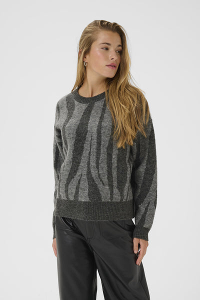 KAbitzy Pullover Grey m / Dark grey m animal - - 10510840 Thumbnail
