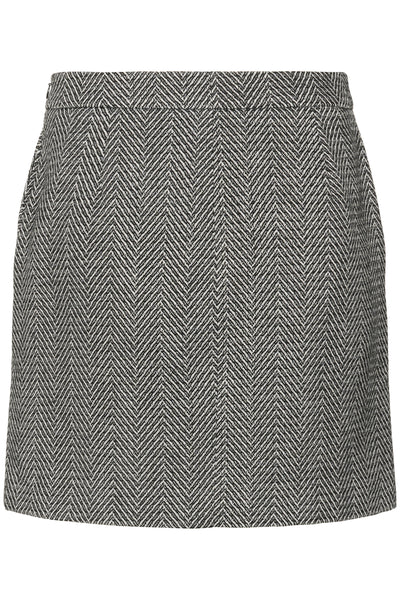 KAvalentina Skirt Black/White Tweed - 108565 - 10510852 Thumbnail