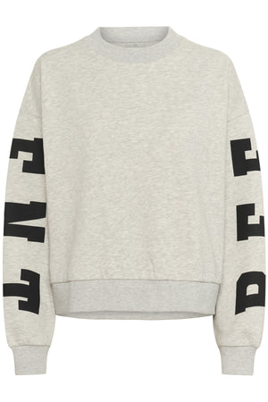 KAlise Sweatshirt Grey Melange - 100123 - 10510868
