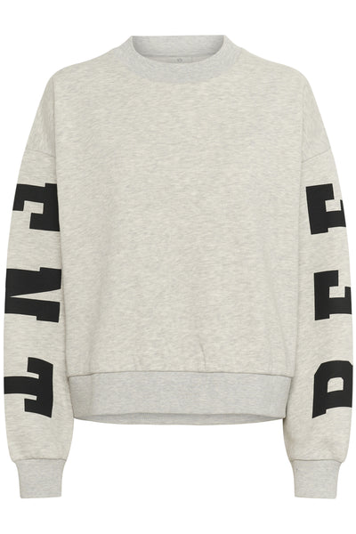 KAlise Sweatshirt Grey Melange - 100123 - 10510868 Thumbnail