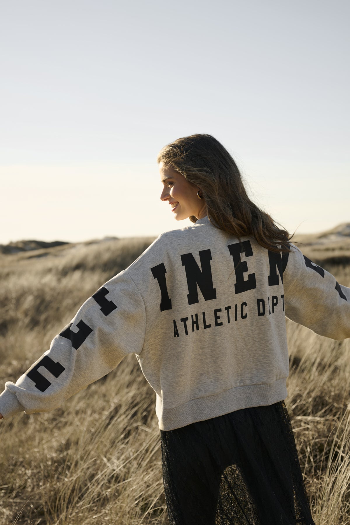 KAlise Sweatshirt Grey Melange - 100123 - 10510868