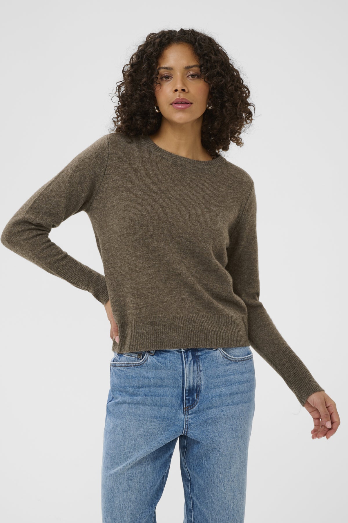 KAcashie Pullover 10510873 Morel Melange