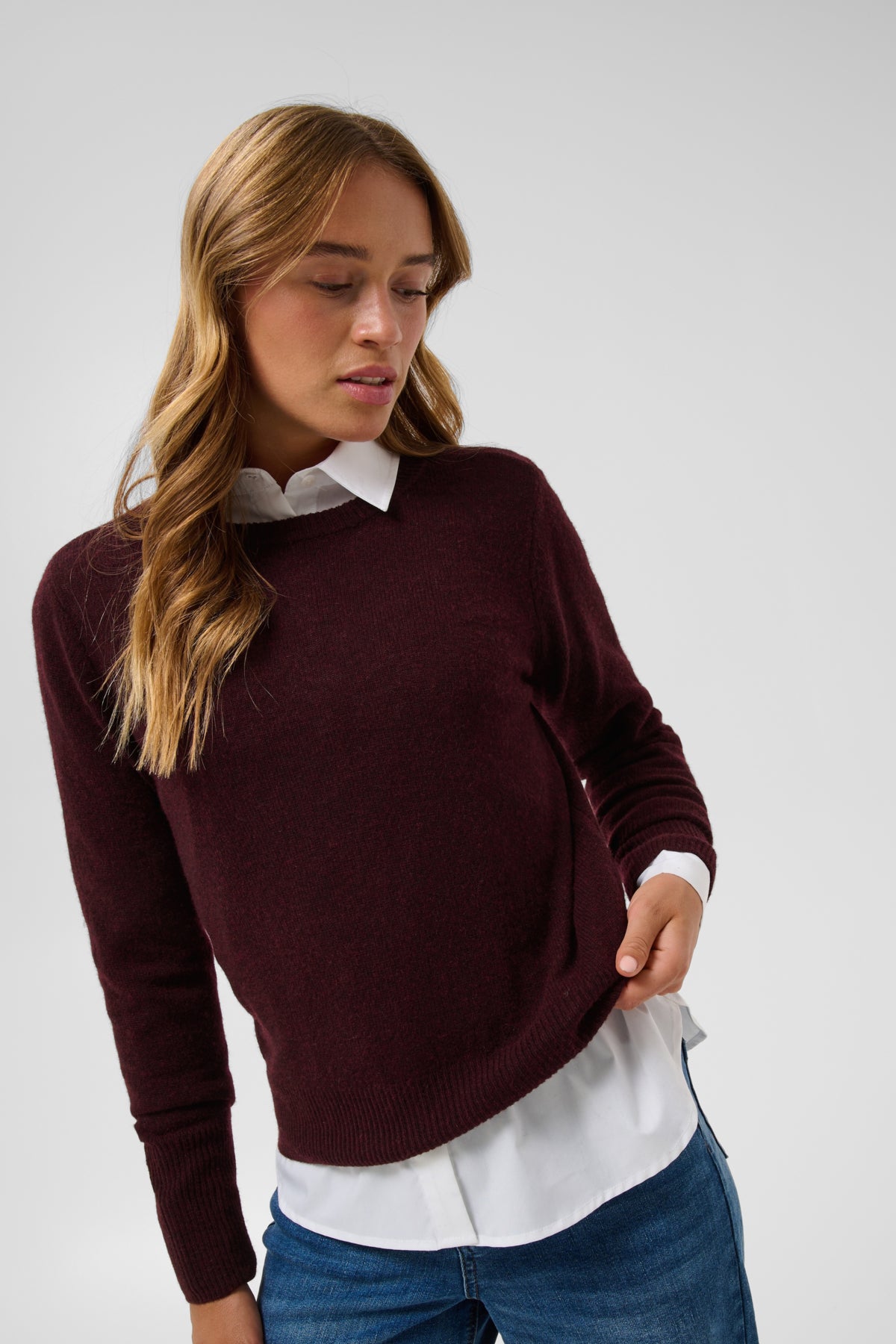 KAcashie Pullover Fudge Melange - 1916191 - 10510873