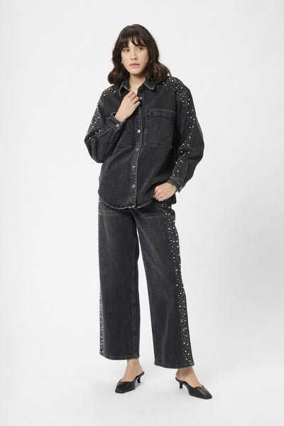 KApetra Denim Shirt Grey vintage wash - 108531 - c Thumbnail