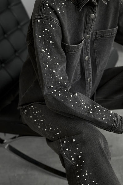 KApetra Denim Shirt Grey vintage wash - 108531 - c Thumbnail