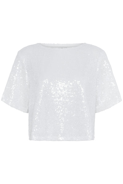 KAmiranda Sequin Blouse Chalk - 110602 - 10510898 Thumbnail