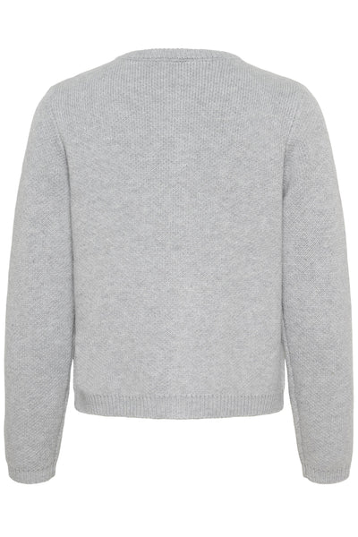 KAbowie Cardigan Grey Melange - 100123 - 10510901 Thumbnail