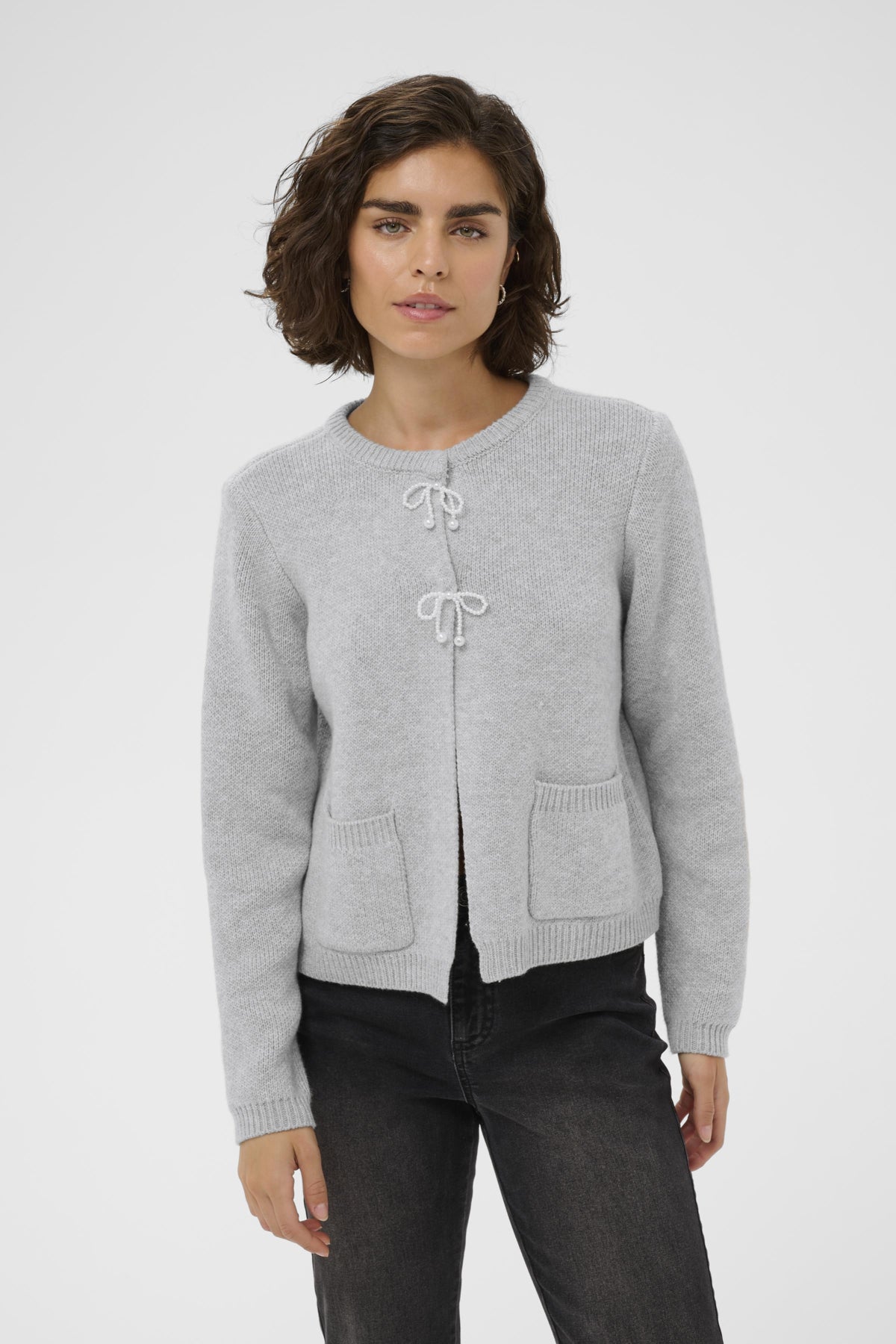 KAbowie Cardigan Grey Melange - 100123 - 10510901