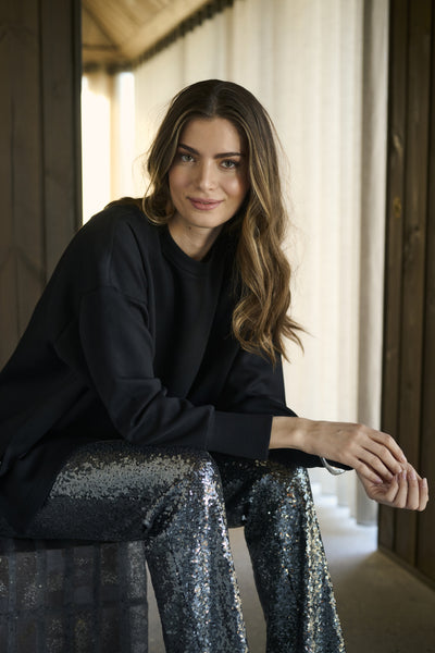 KAannika Sweatshirt Black Deep - 100121 - 10510902 Thumbnail