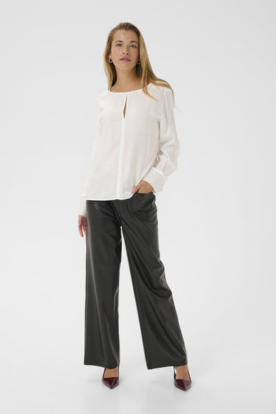 KAceline Blouse Chalk - 110602 - 10510927 Thumbnail