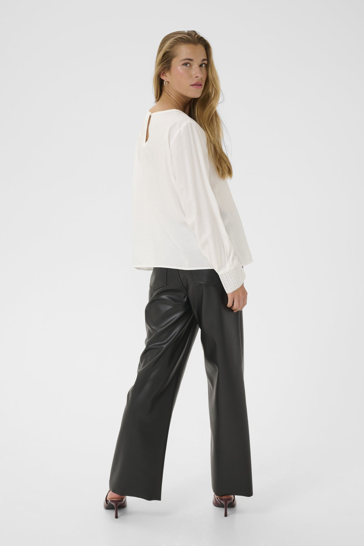 KAceline Blouse Chalk - 110602 - 10510927