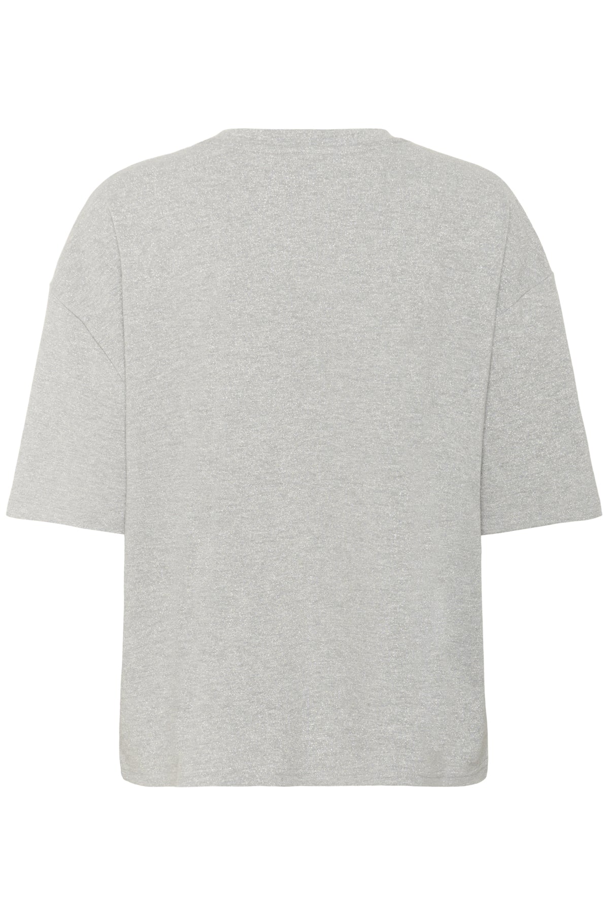 KAbianca T-Shirt Light Grey Melange Glitter - 1 - 10510937