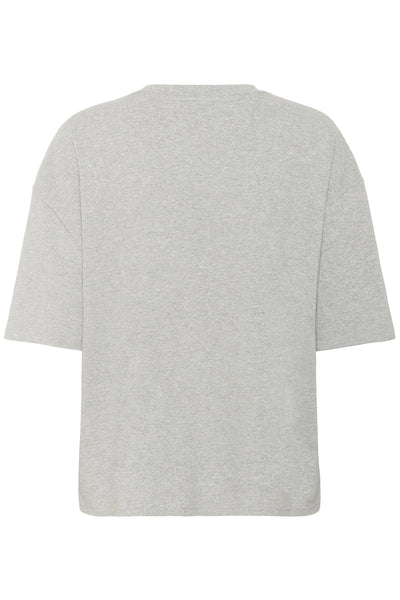 KAbianca T-Shirt Light Grey Melange Glitter - 1 - 10510937 Thumbnail