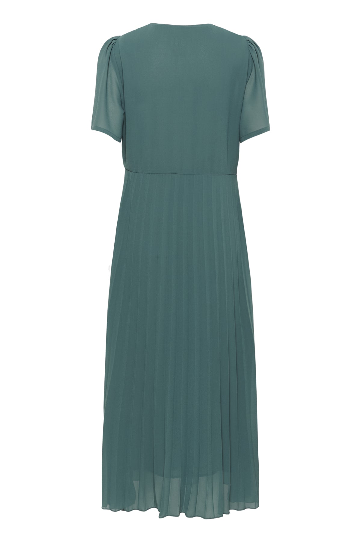 KAevelyn Plisse Dress Silver Pine CC