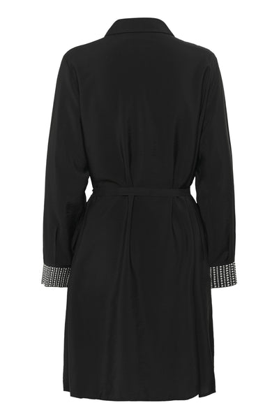 KAceline Shirt Dress Black Deep - 100121 - 10510989 Thumbnail