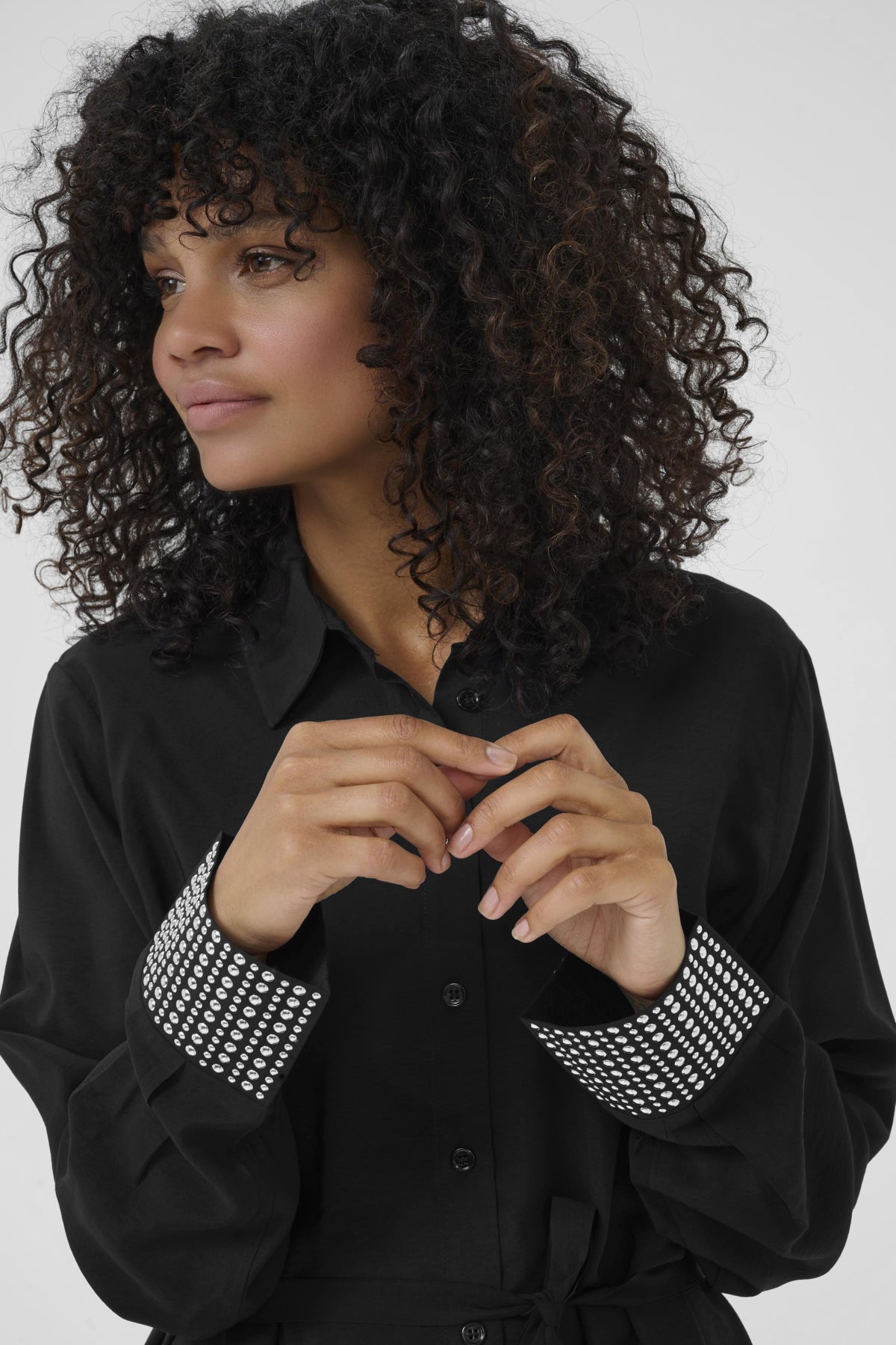 KAceline Shirt Dress Black Deep - 100121 - 10510989