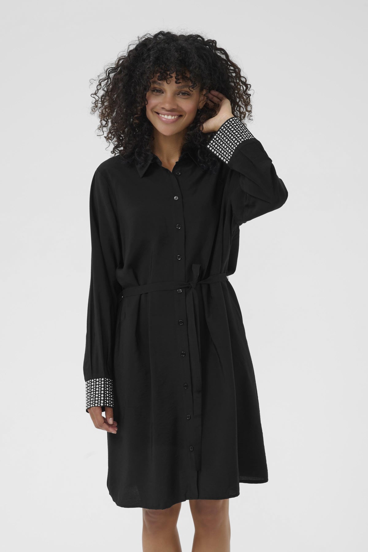 KAceline Shirt Dress Black Deep - 100121 - 10510989