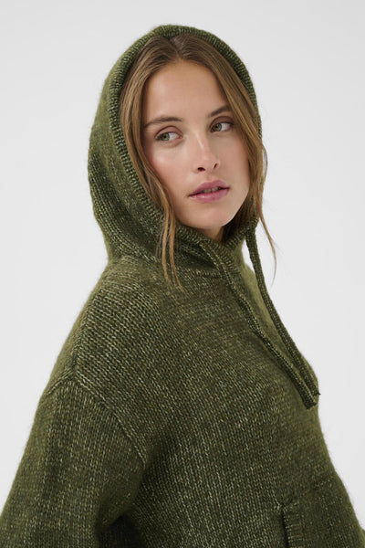 KAuma Knit Pullover Ivy Green Melange - 1905121 - 10510990 Thumbnail