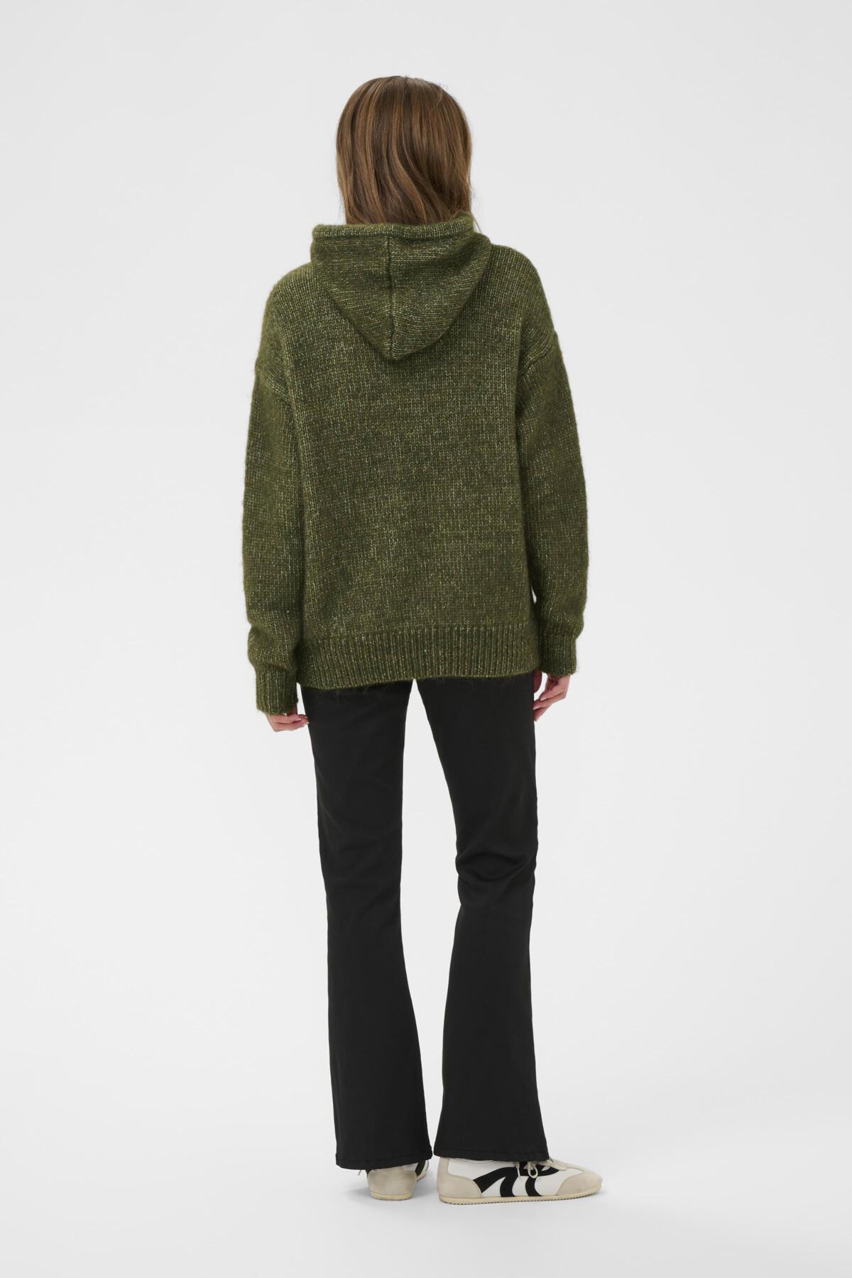 KAuma Knit Pullover Ivy Green Melange - 1905121 - 10510990