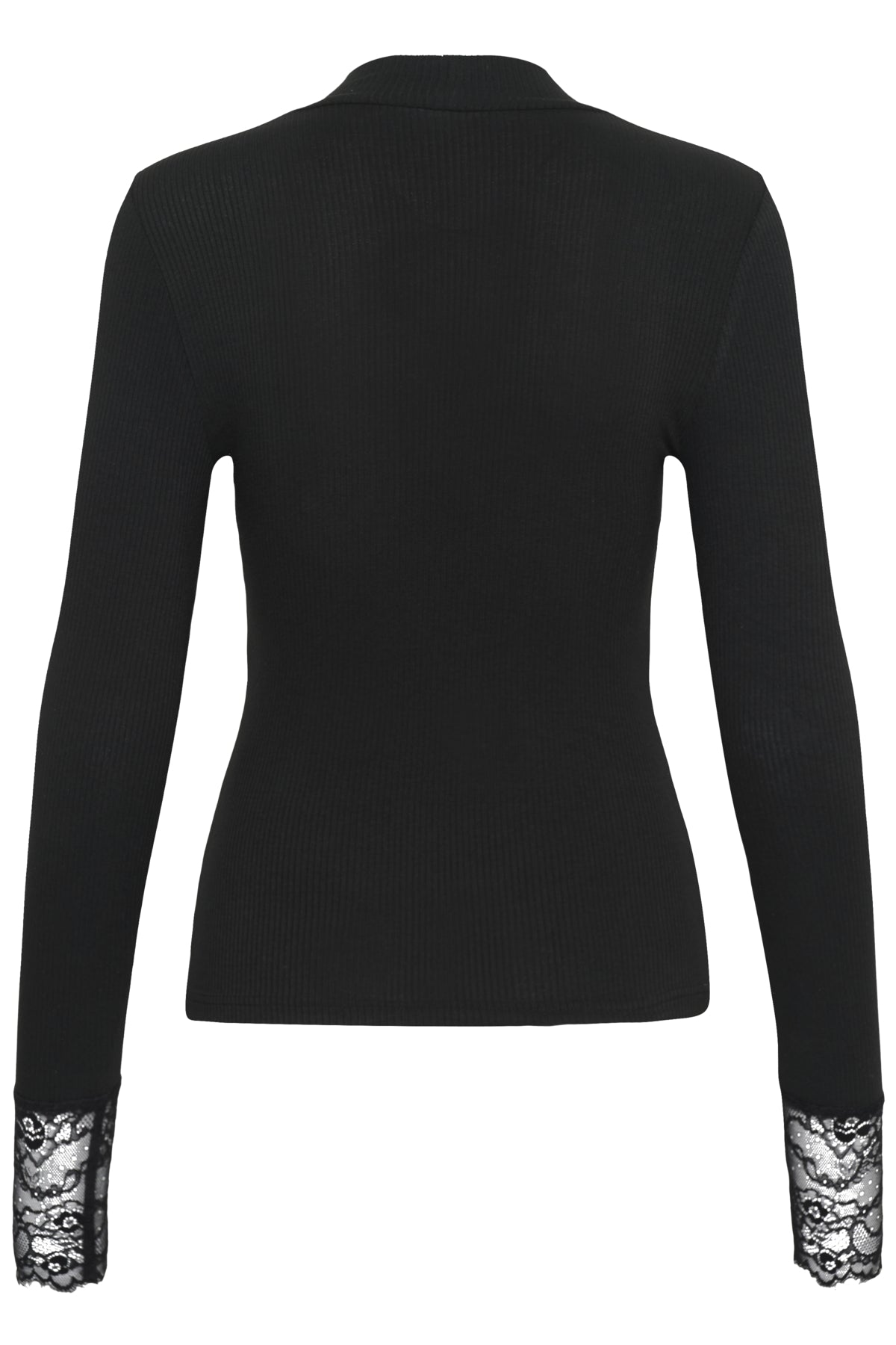 KAomi Turtleneck T-Shirt Black Deep - 100121 - 10511001