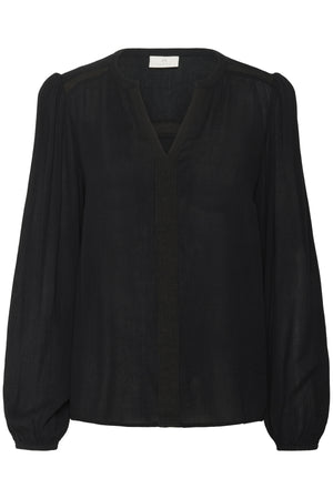 KAstine Amber Lace Blouse Black Deep - 100121 - 10511003