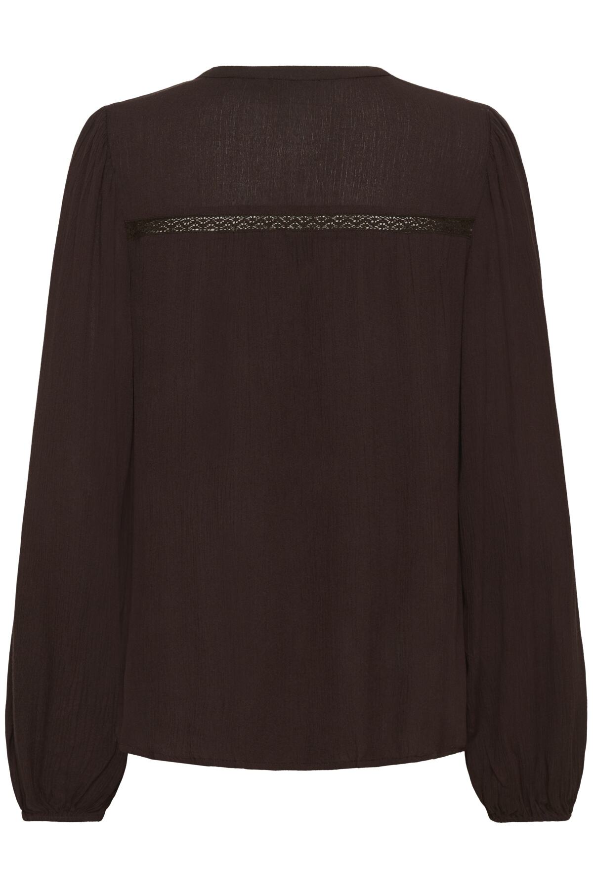 KAstine Amber Lace Blouse Black Coffee - 191111 - 10511003