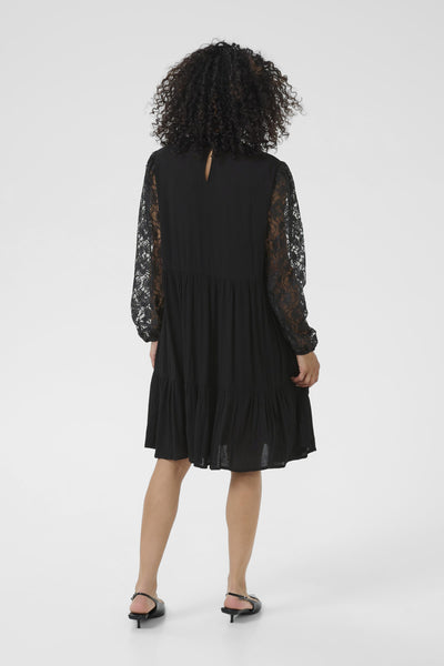 KAstine Amber Lace Dress Black Deep - 100121 - 10511004 Thumbnail