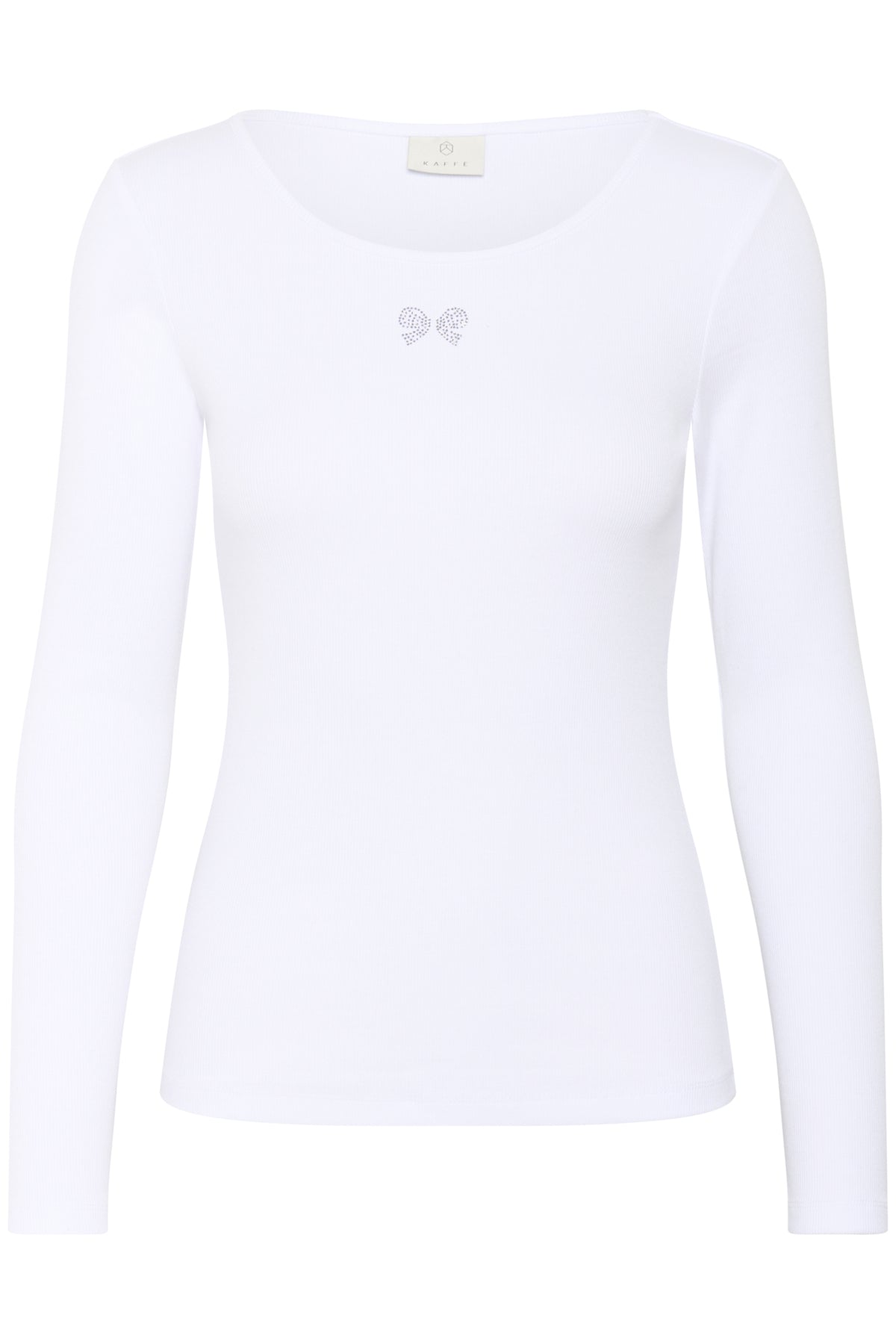 KAcarna Bow Tshirt Optical White - 110601 - 10511012