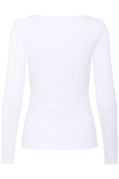 KAcarna Bow Tshirt Optical White - 110601 - 10511012 Thumbnail