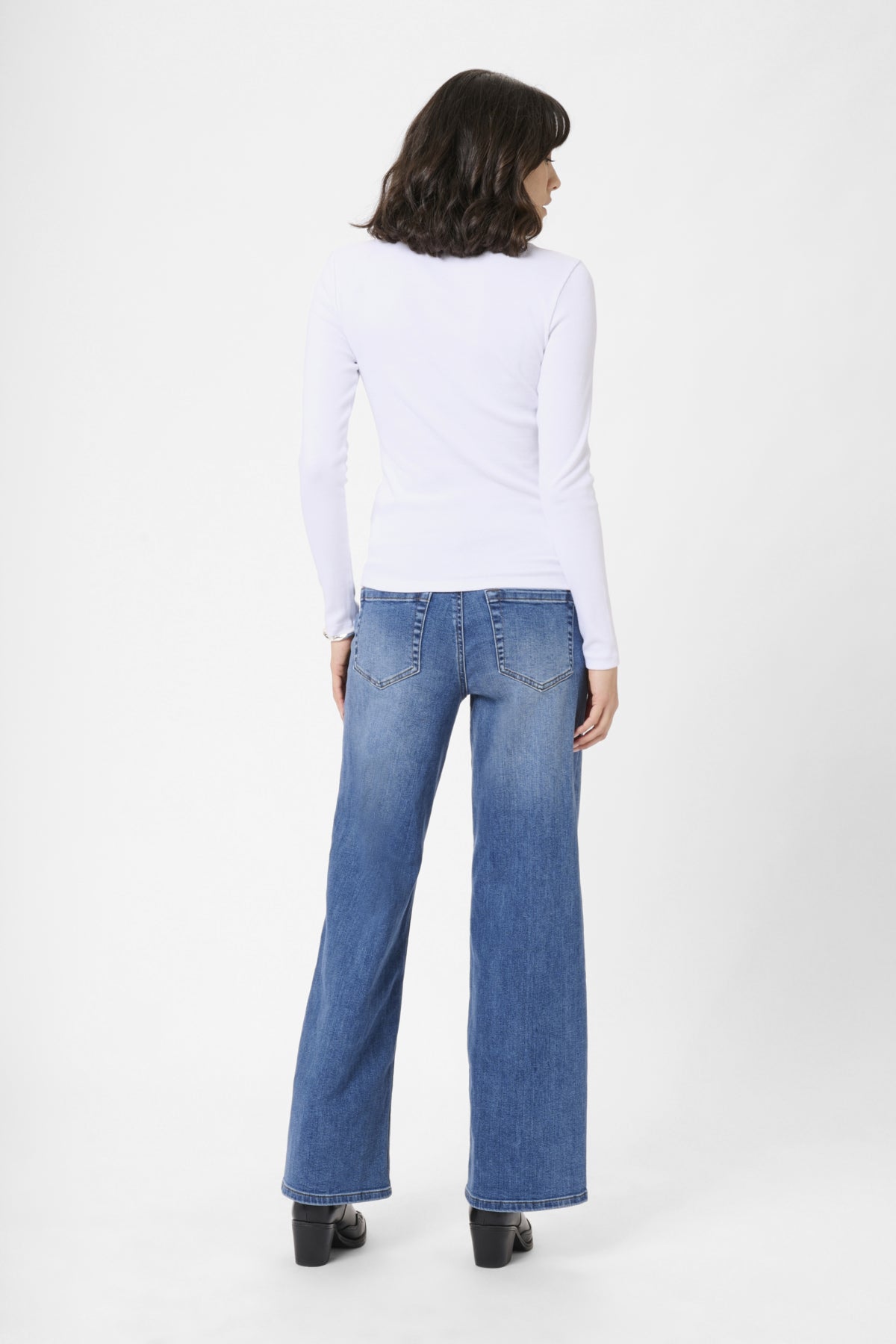 KAcarna Bow Tshirt Optical White - 110601 - 10511012