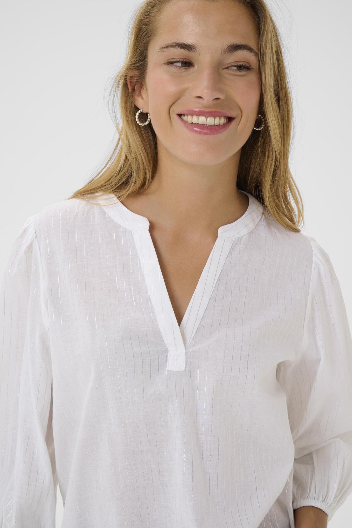 KAluise Blouse Optical White - 110601 - 10511016