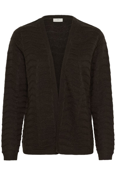 KAemria Short Cardigan Black Coffee - 191111 - 10511020 Thumbnail