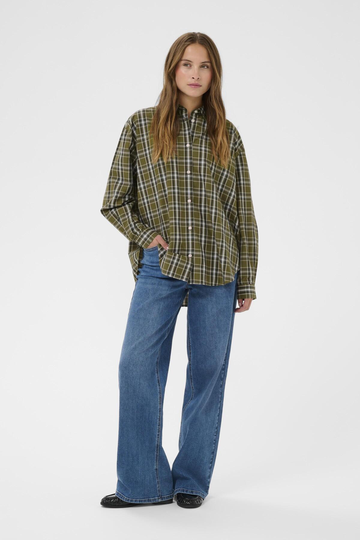 KAchris Shirt Green Check - 108755 - 10511036