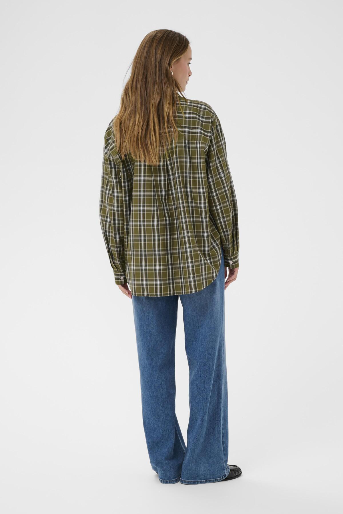 KAchris Shirt Green Check - 108755 - 10511036