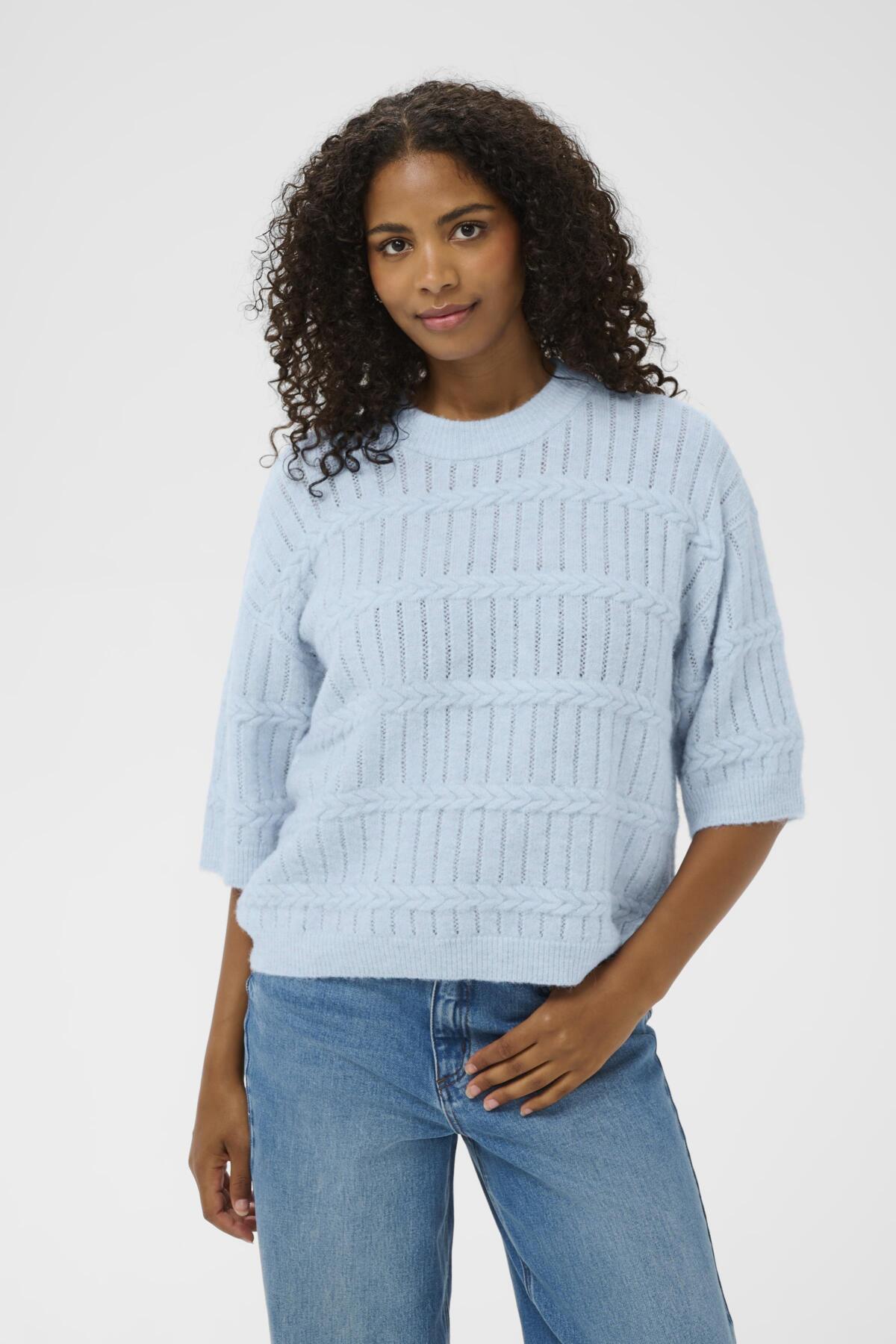 KAmonia Pullover Powder Blue Melange - 1442141 - 10511053