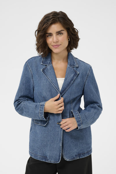 KAklara Denim Blazer Blue Denim - 108809 - 10511067 Thumbnail