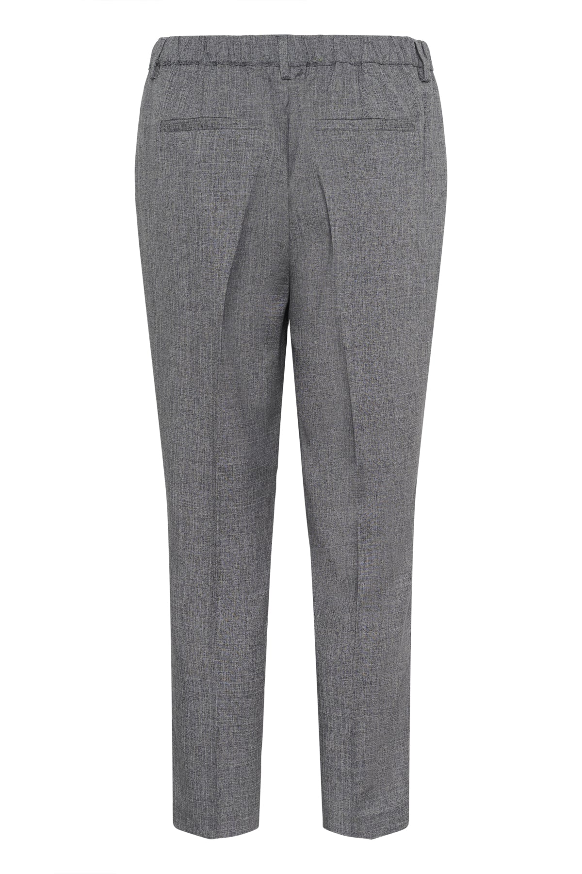 KAramona Cropped Pants Grey Melange - 100123 - 10511075