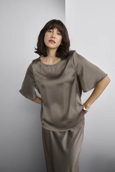 KAlotte Blouse Morel - 190808 - 10511083 Thumbnail