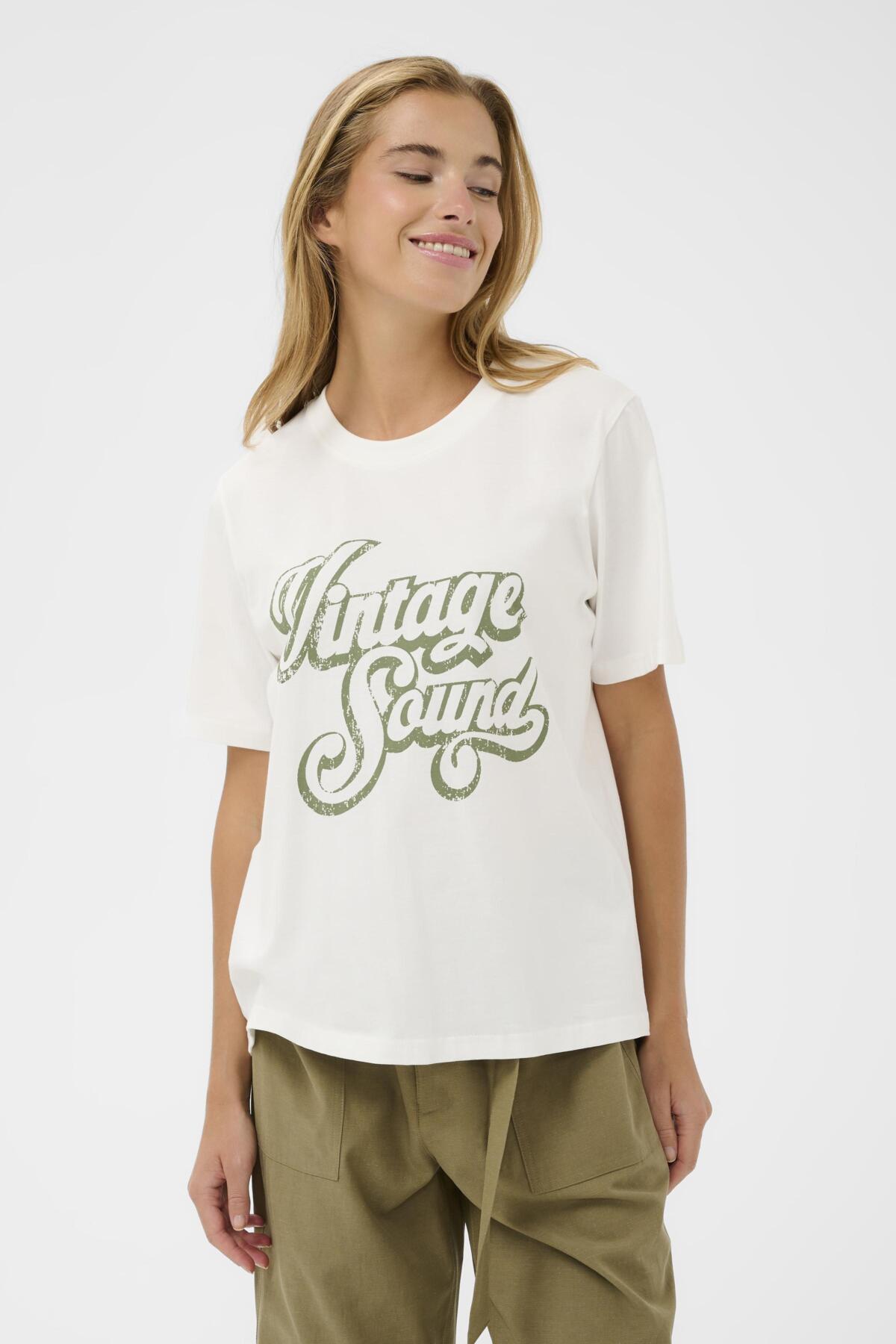 KAhella T-Shirt Chalk - 110602 - 10511090