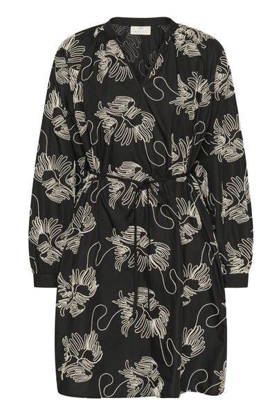 KAvinie Dress Black Chalk Embroidery - 10883 - 10511097 Thumbnail
