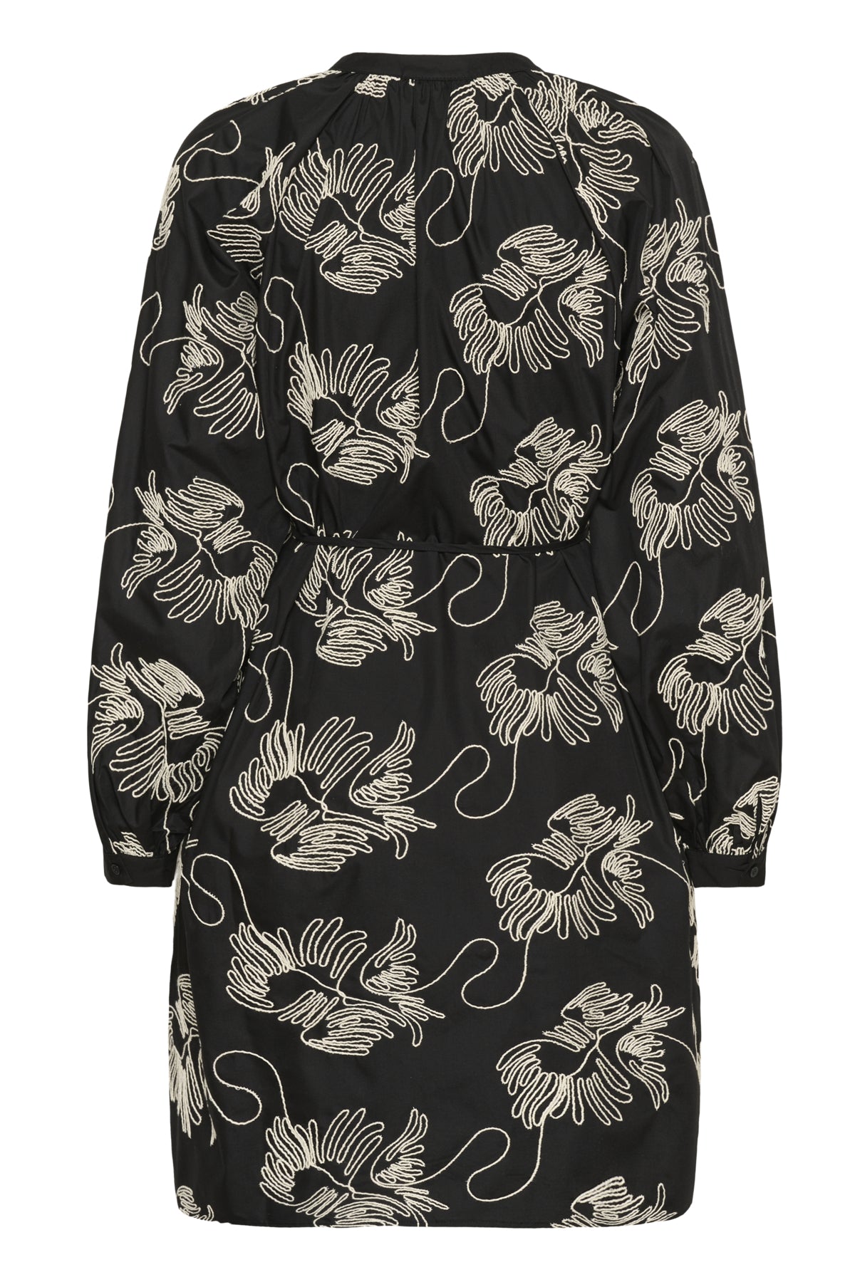 KAvinie Dress Black Chalk Embroidery - 10883 - 10511097