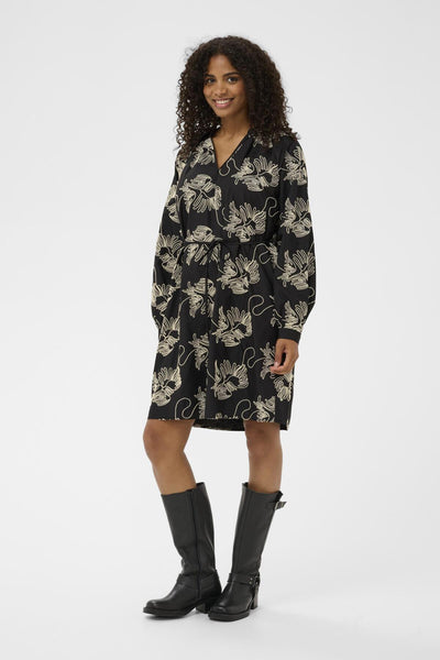KAvinie Dress Black Chalk Embroidery - 10883 - 10511097 Thumbnail
