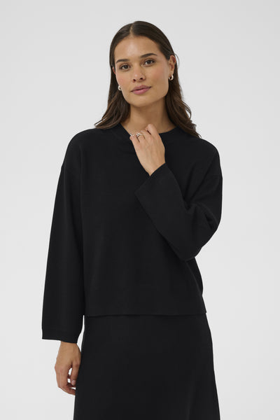 KAmalina Knit Pullover NO Black Deep - 100121 - 10511110 Thumbnail