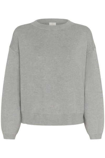 KAmalina Knit Pullover NO Grey Melange - 100123 - 10511110 Thumbnail