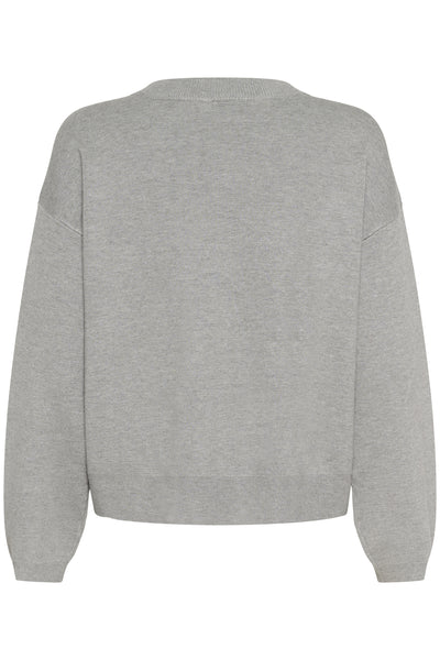KAmalina Knit Pullover NO Grey Melange - 100123 - 10511110 Thumbnail
