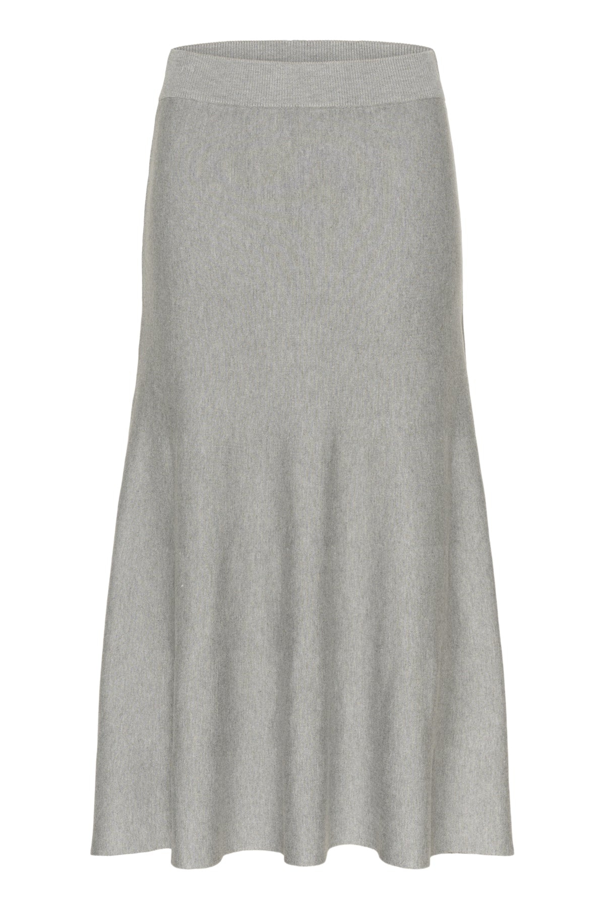 KAmalina Knit Skirt NO Grey Melange - 100123 - 10511111