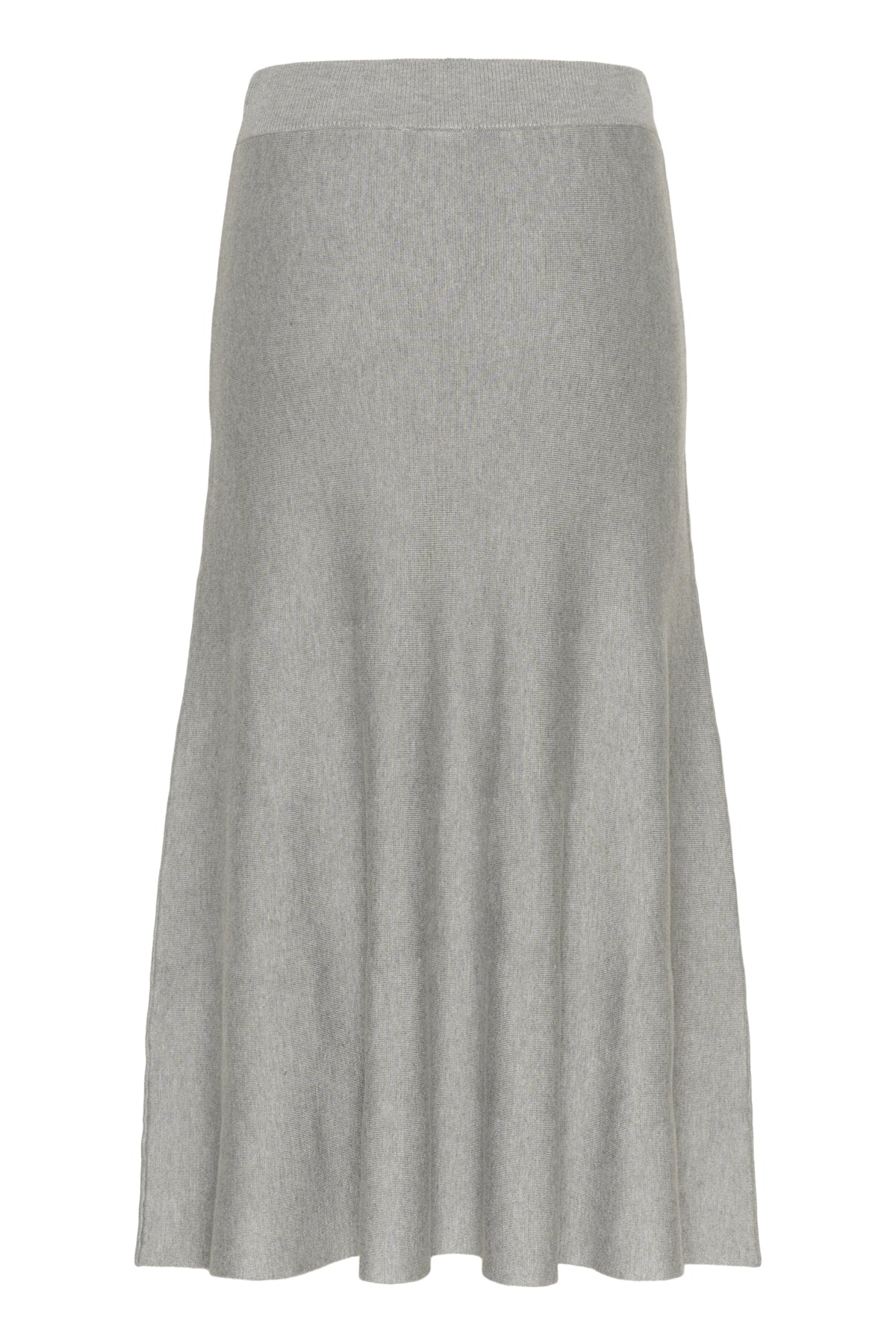 KAmalina Knit Skirt NO Grey Melange - 100123 - 10511111